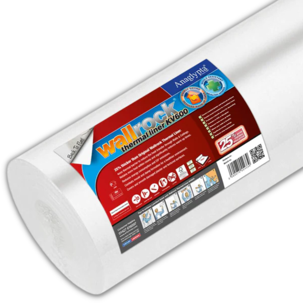 Decorating Supplies Direct Wallrock Thermal Liner KV600 100cm x 15m